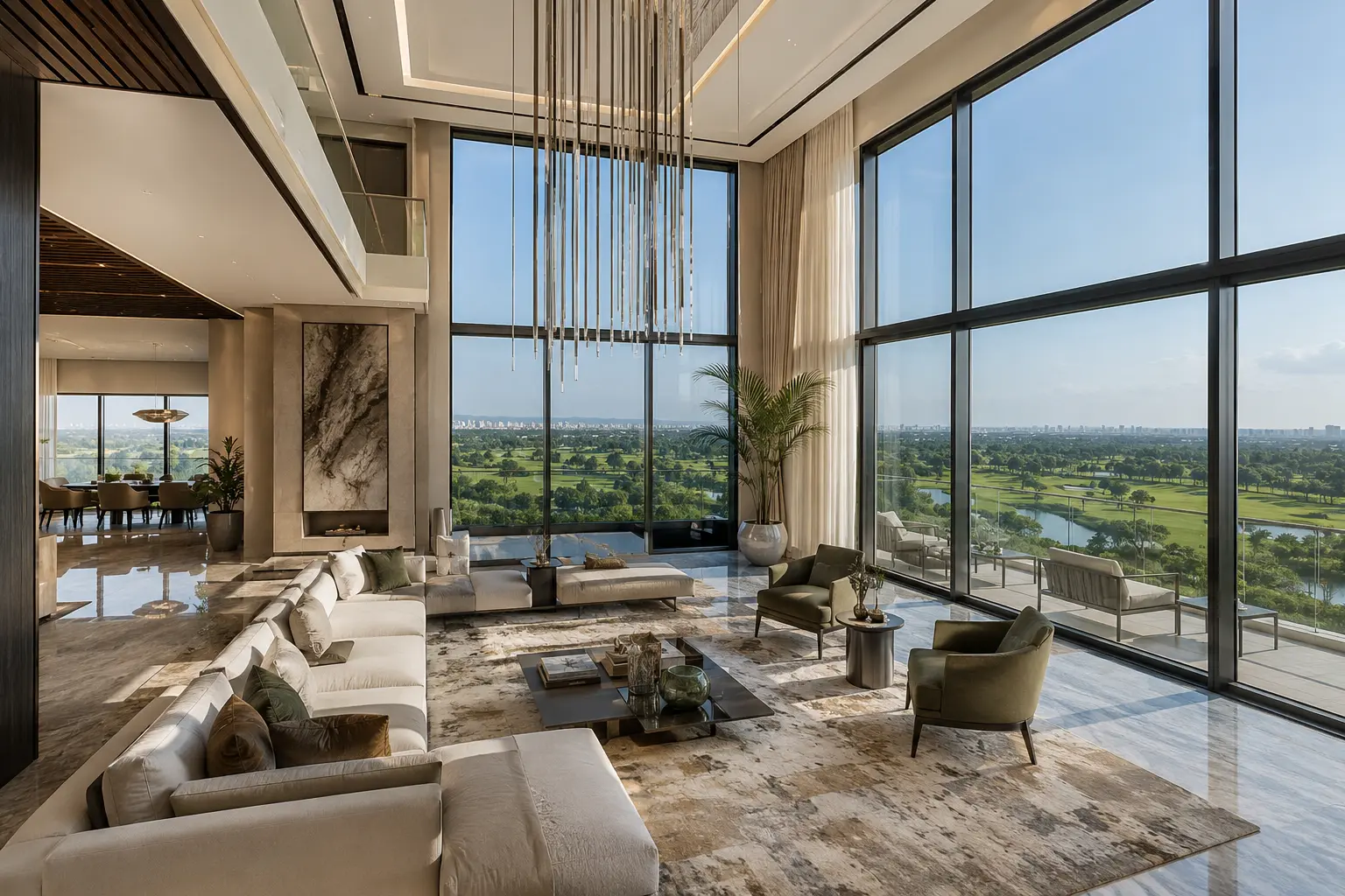 CRC The Peridona 4 BHK Signature Residence overlooking the Greg Norman Championship Golf Course in Jaypee Greens Greater Noida