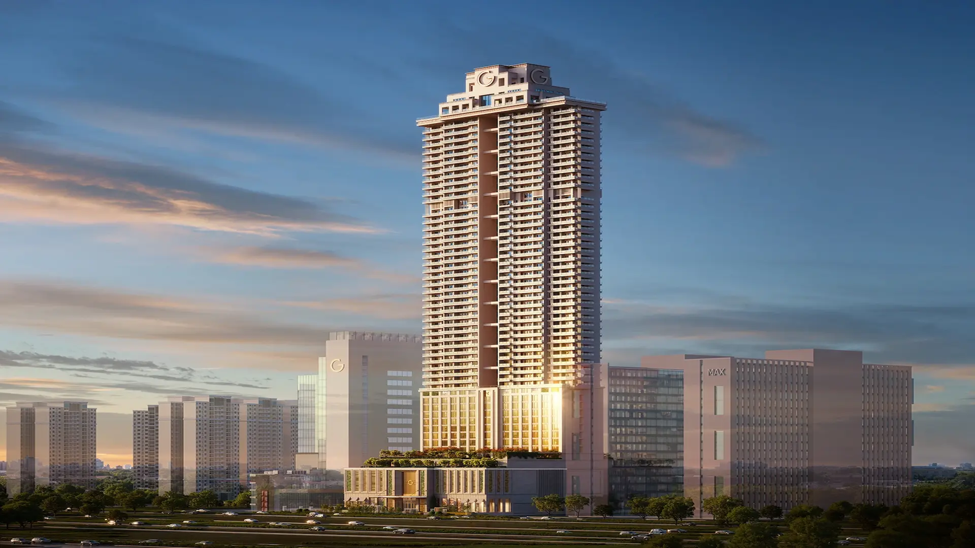 Taj Skyscape Noida premium hospitality managed branded residences