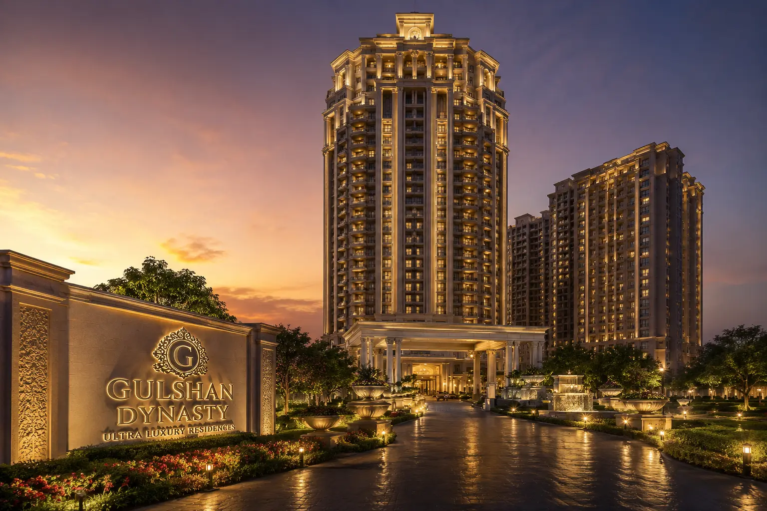 Gulshan Dynasty ultra luxury residential development showcasing Gulshan Group's legacy of premium real estate development in Noida.